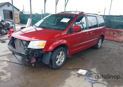 2010 Dodge Grand Caravan Sxt from USA, damaged, VIN 2D4RN5DX1AR124642